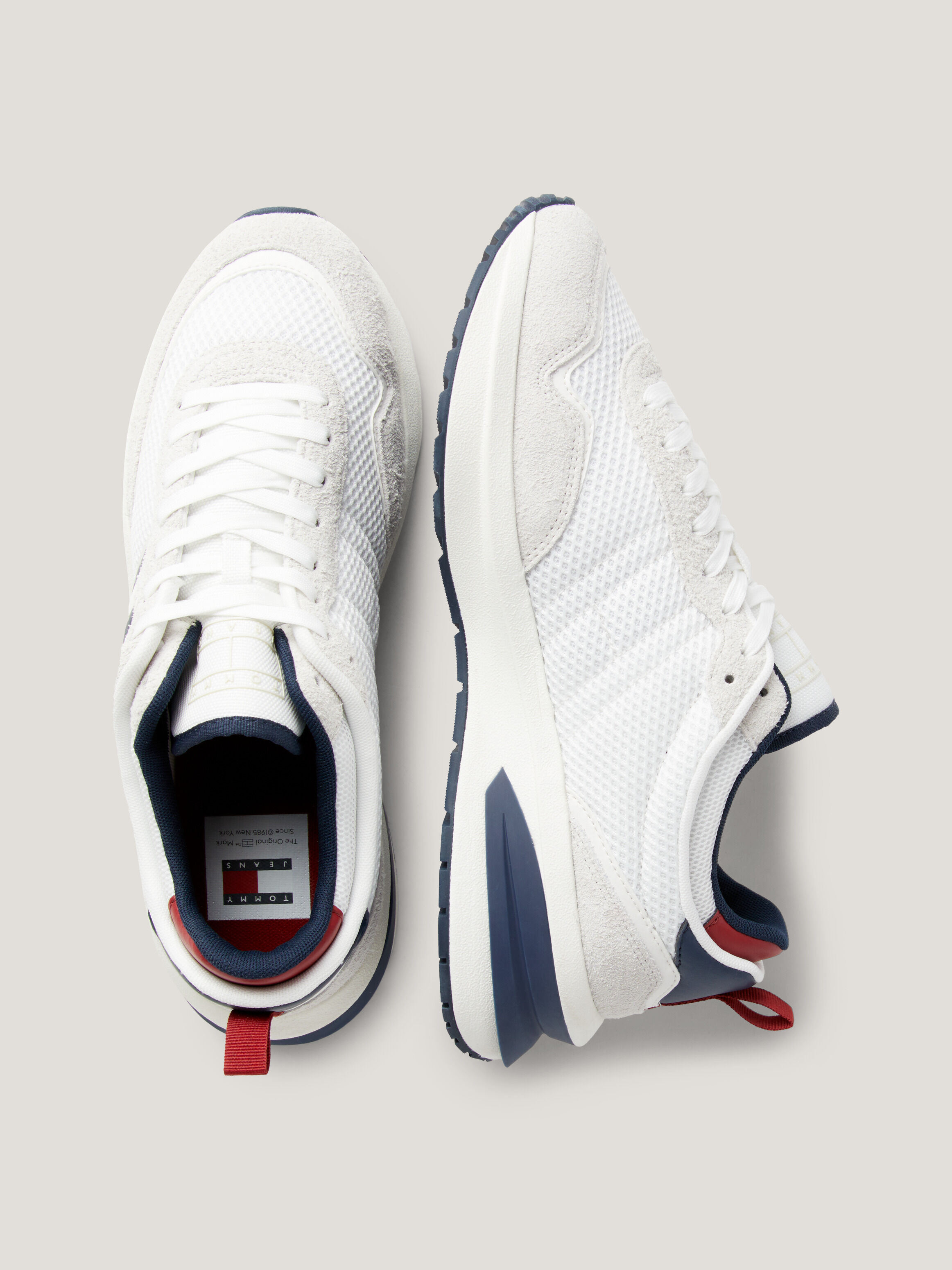 Leather Chunky Sole Runner Trainers Tommy Hilfiger