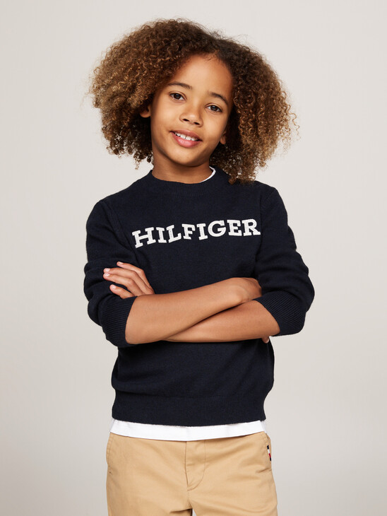 Hilfiger Monotype Crew Neck Jumper