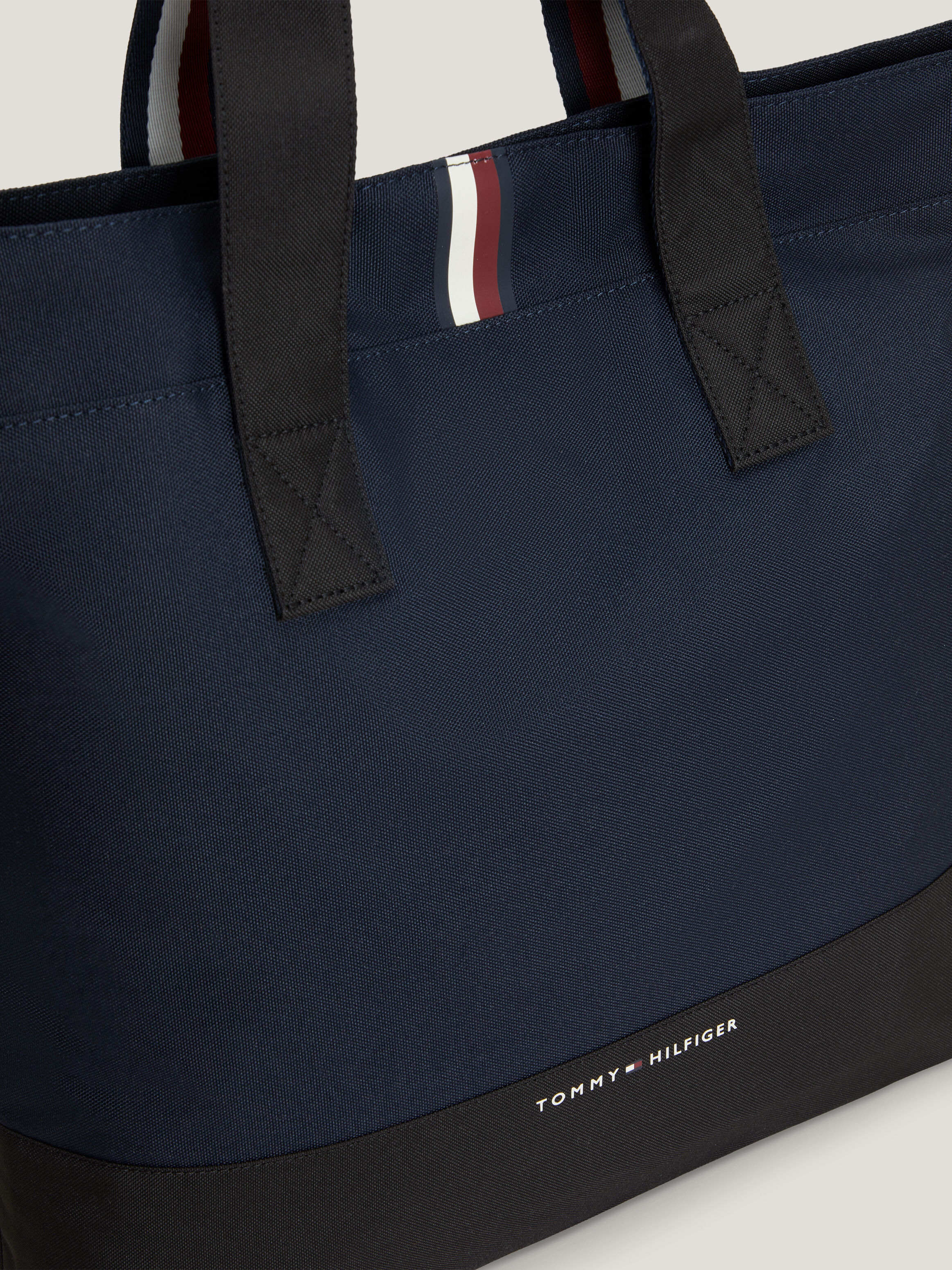 Tommy hilfiger cheap striped tote bag