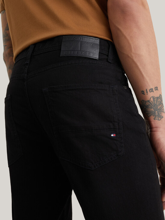 Denton Straight Black Jeans