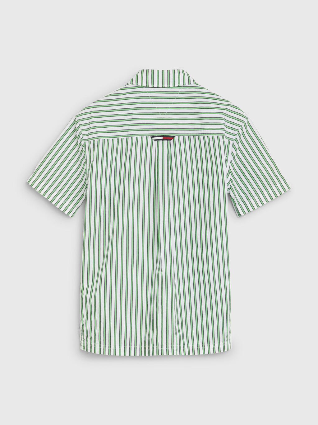 條紋短袖襯衫, Spring Lime Stripe, hi-res