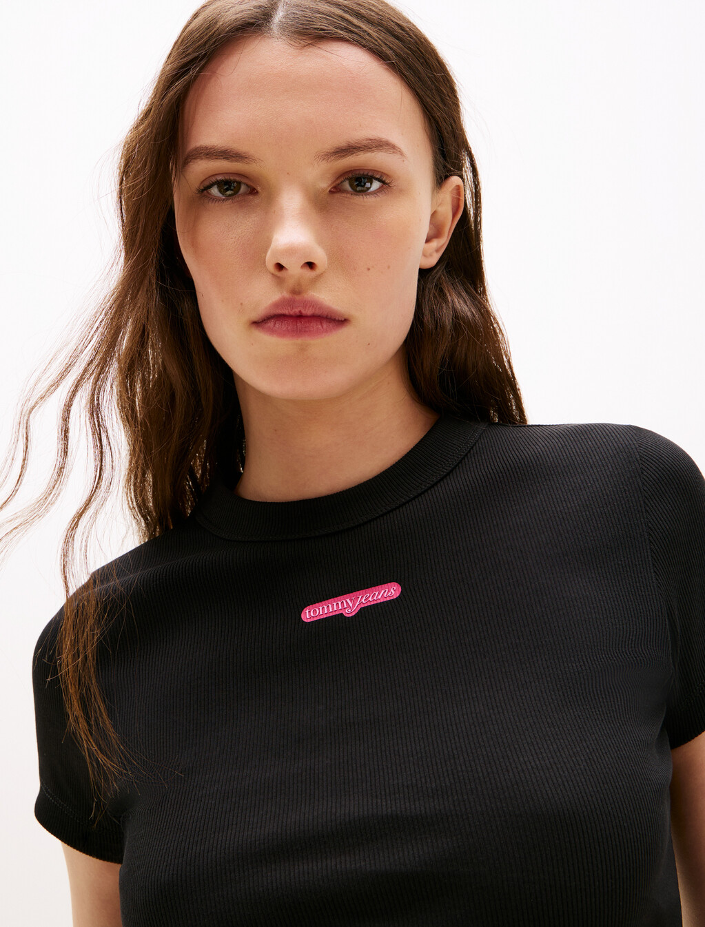 TJW SLM SCRPT LBL SSBlack, Black, hi-res