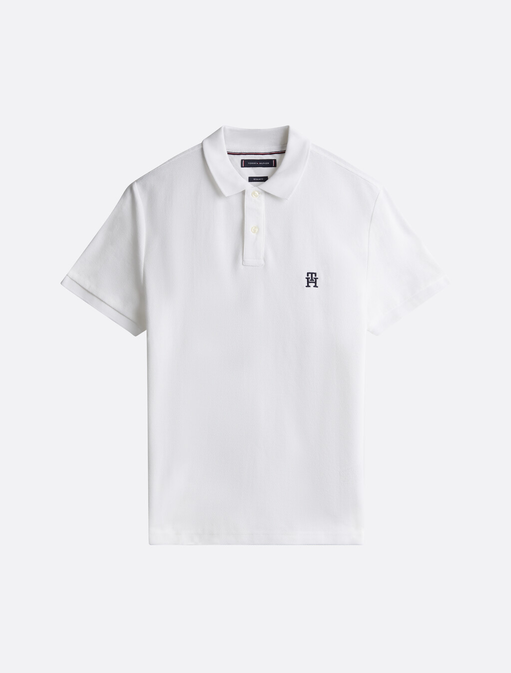 Monogram 標準版型 Polo, White, hi-res