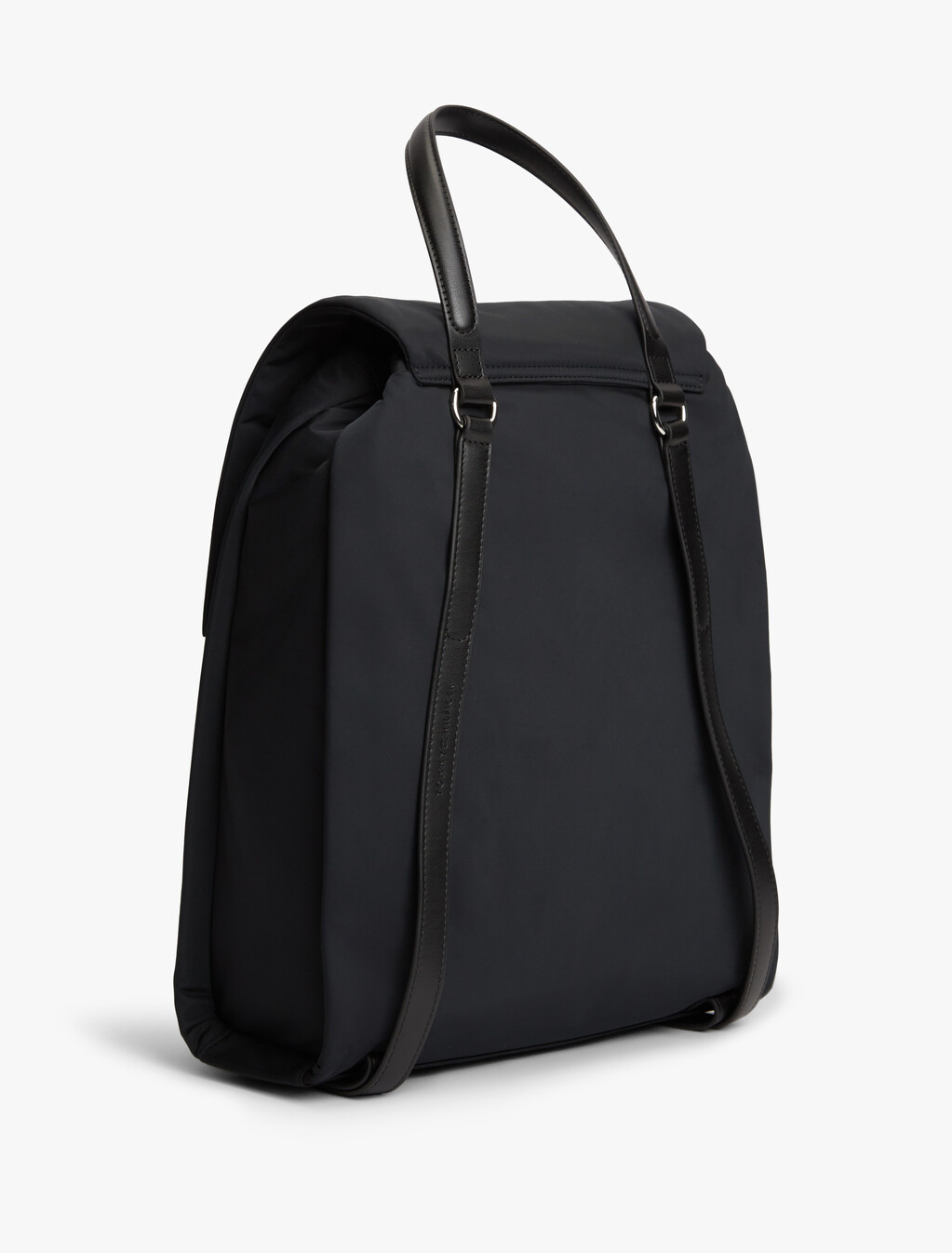 Elevated Nylon Backpack, Black, hi-res