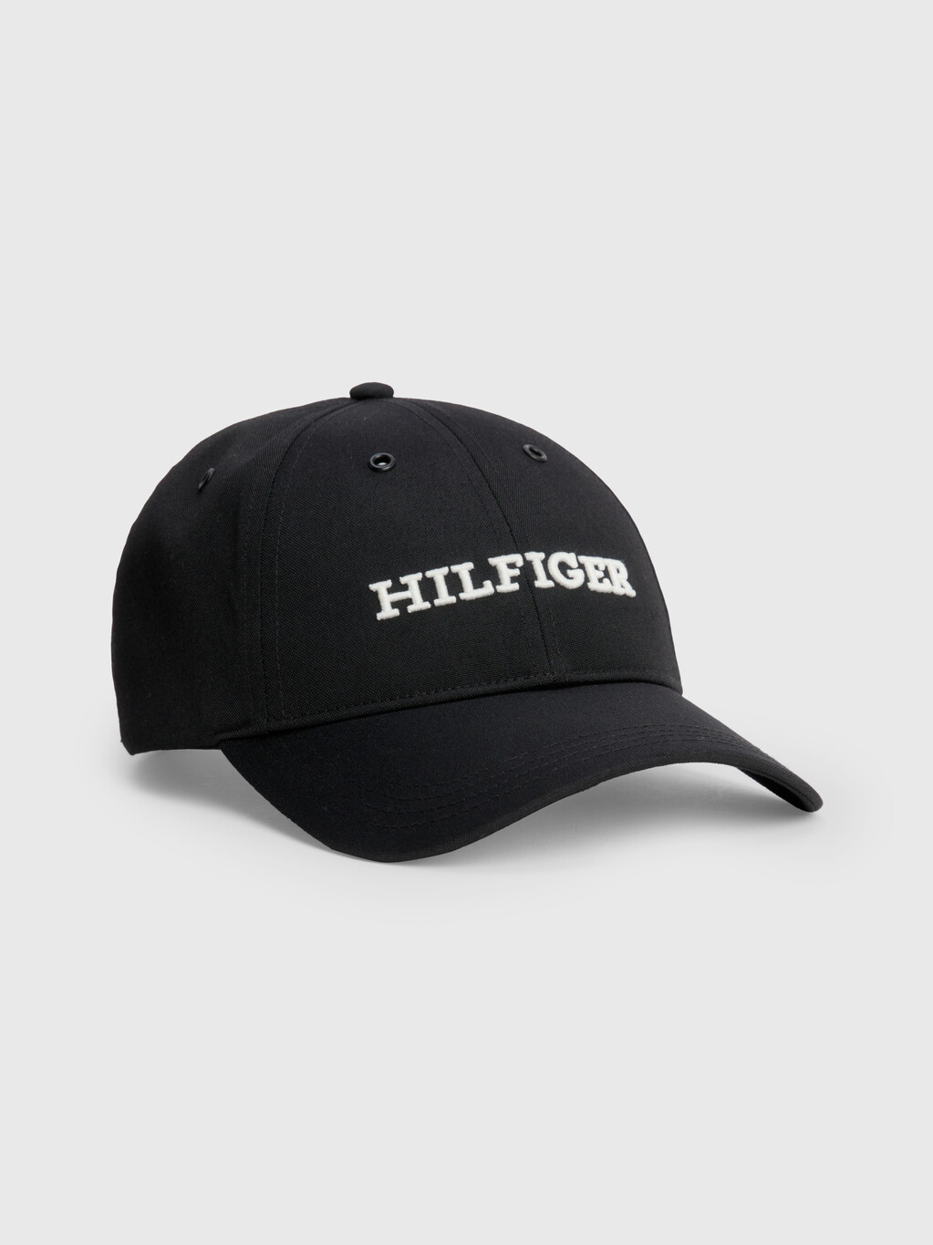 標誌貼花棒球帽, Black, hi-res