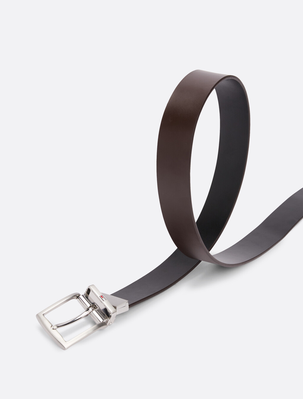 Reversible Leather Belt, Black / Coffee Bean, hi-res