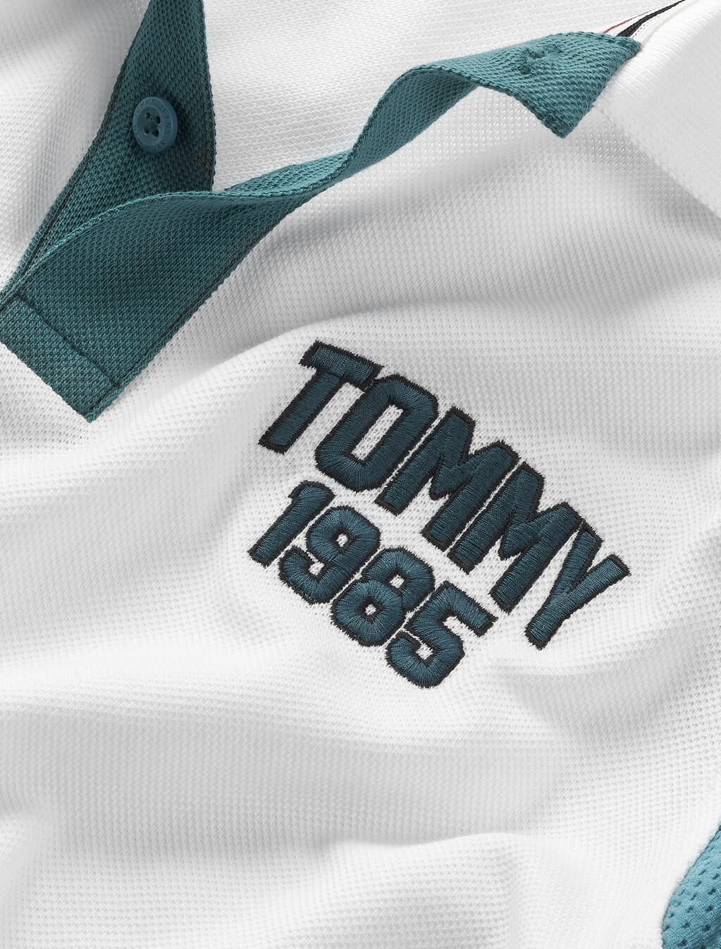 Varsity Sport Polo, White, hi-res