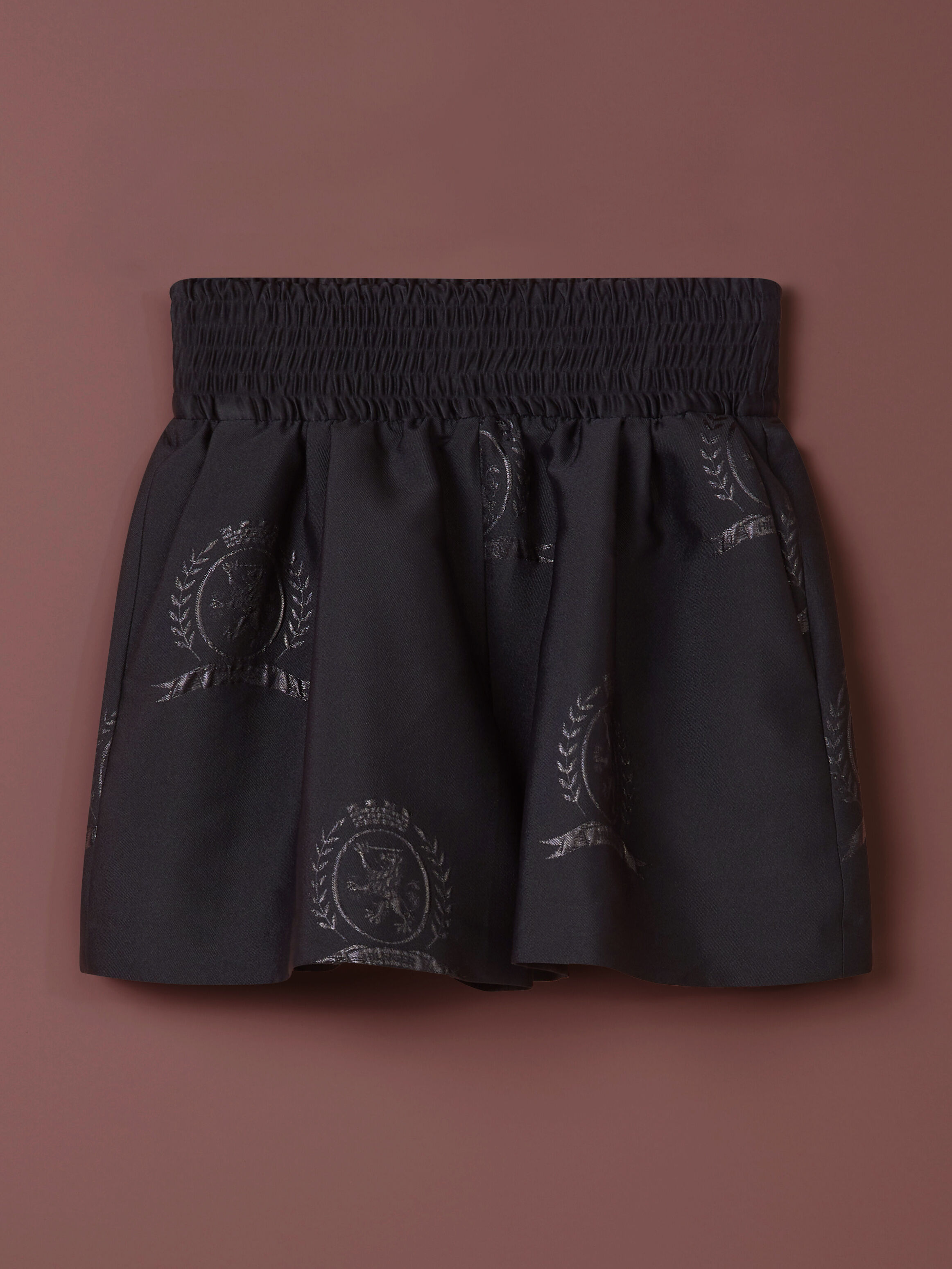 Tommy Hilfiger Collection Jacquard Crest Shorts black Tommy