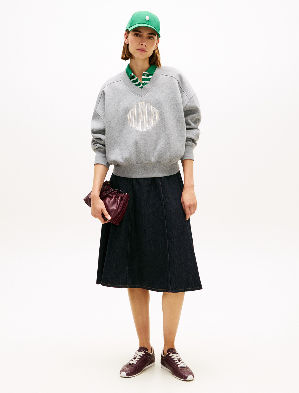 亞洲版型喇叭中長裙裝, Pure, hi-res