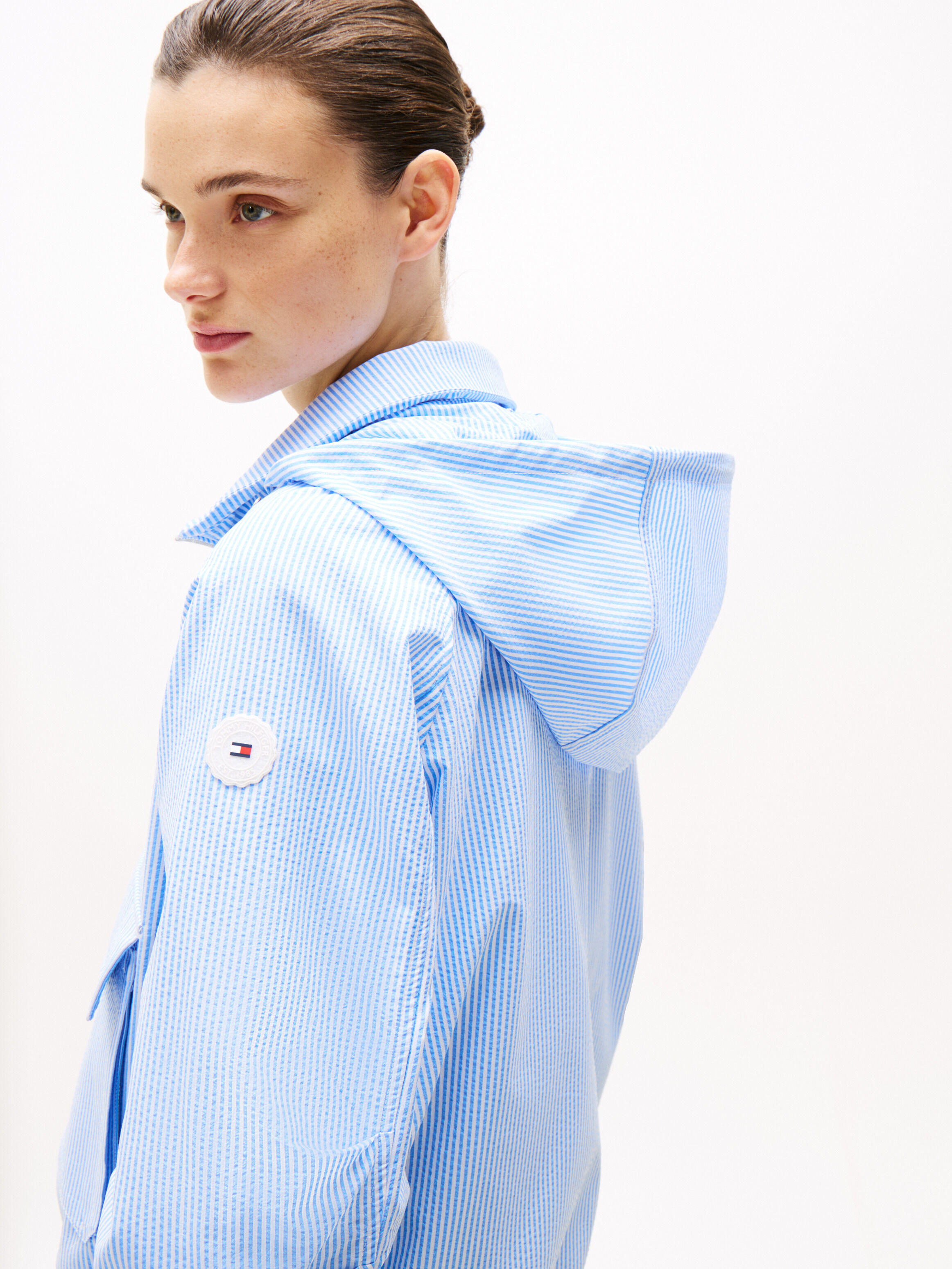 ★RAIVE★ Shirring String Wind Breaker in S/Blue VW4MM21321 s-l400.jpg