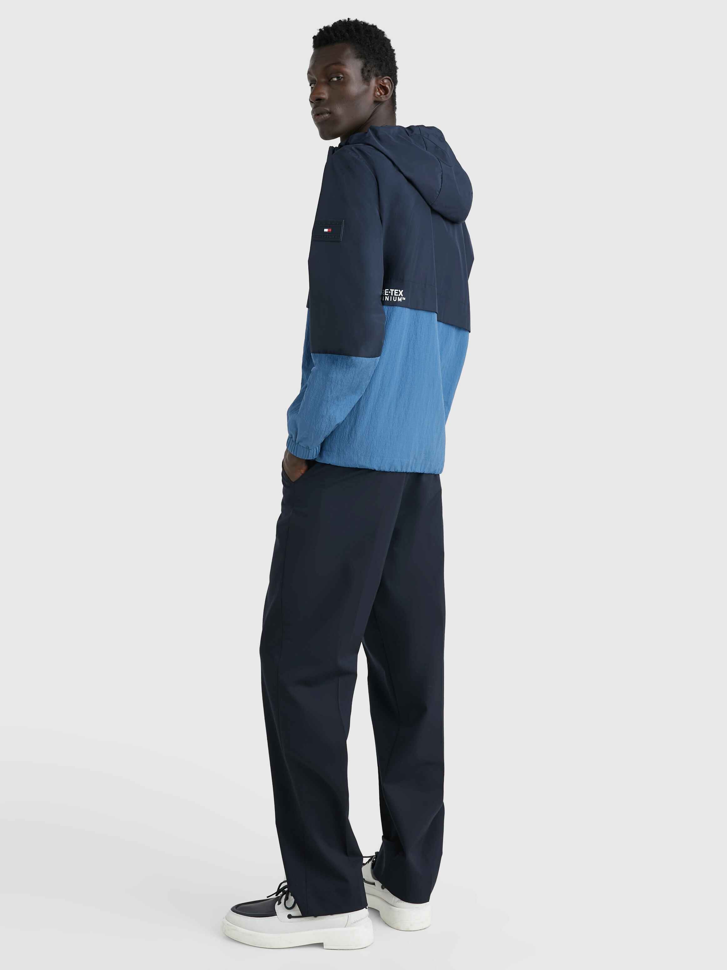 Tommy hilfiger men's outlet waterproof breathable hooded jacket