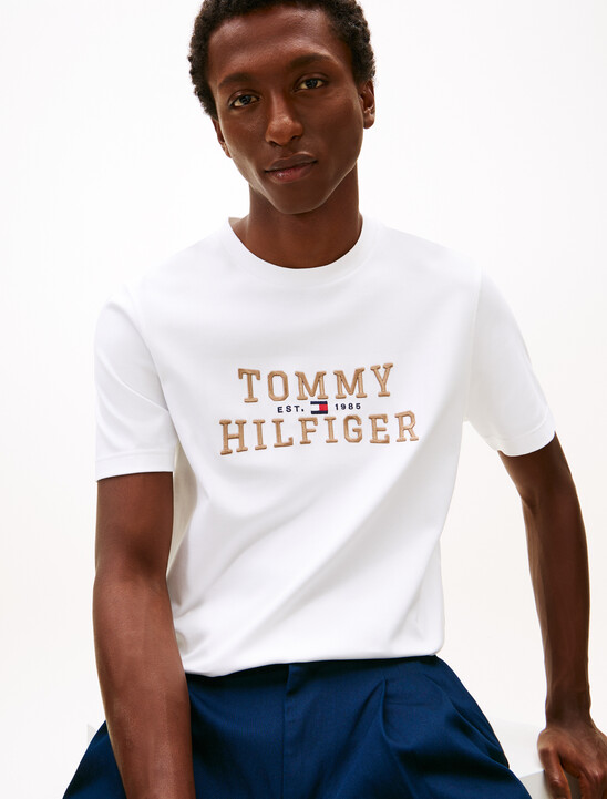 Icon 標誌刺繡短袖 T 恤