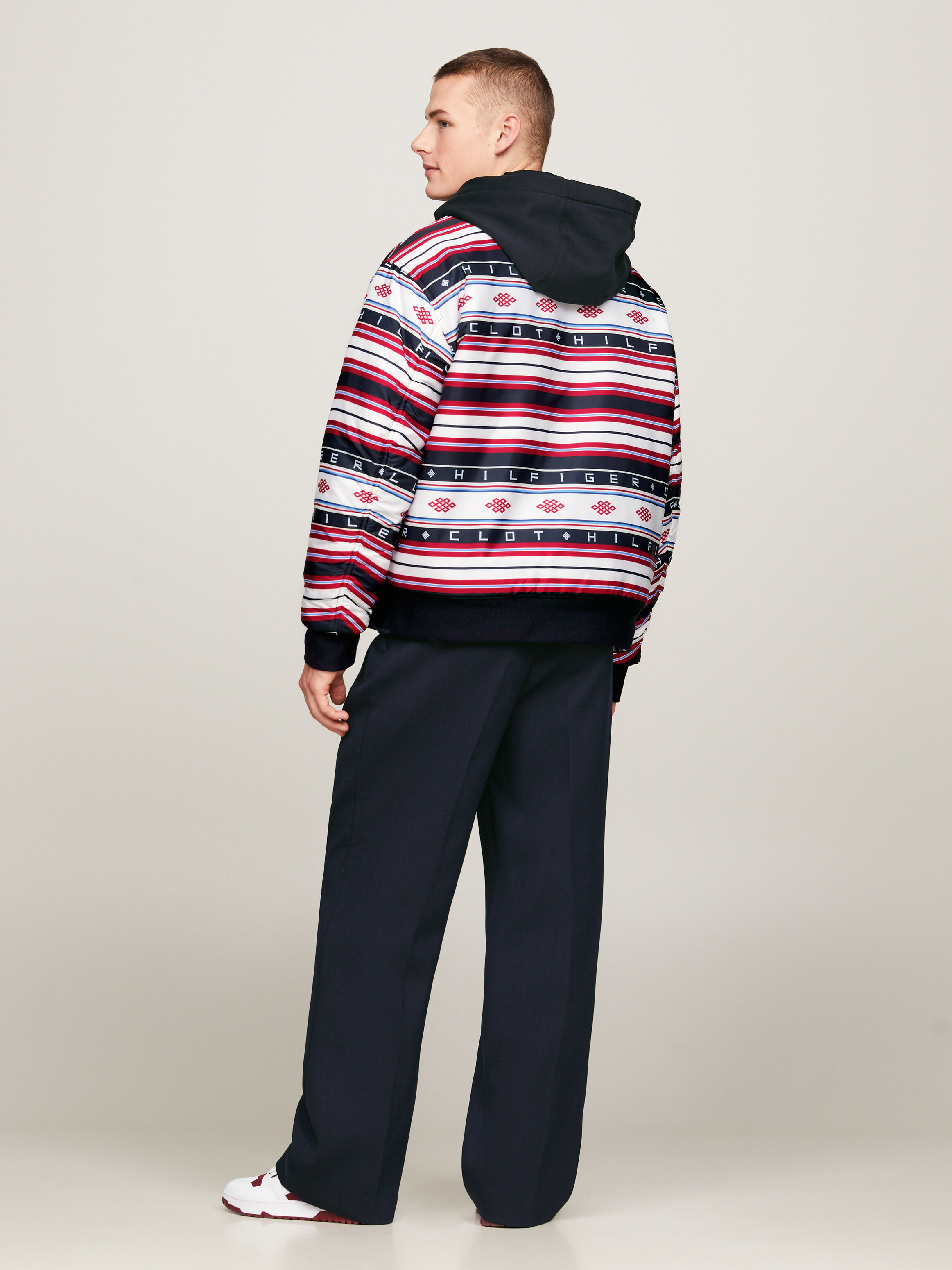 Tommy reversible bomber discount jacket