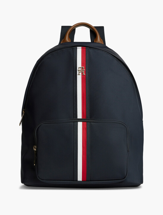 Popette Global Stripe 條紋圓頂後背包