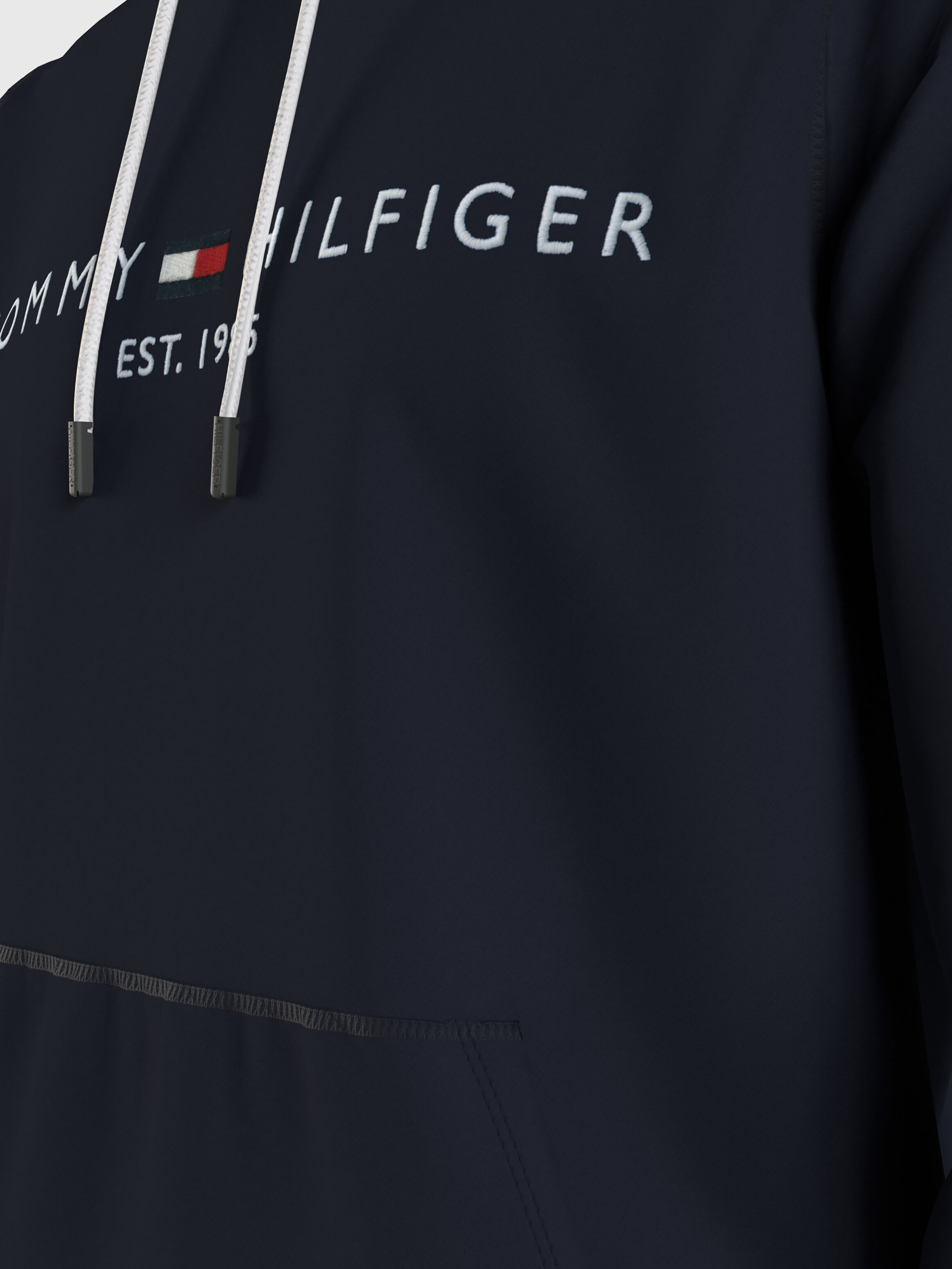 Embroidered Logo Hoodie Tommy Hilfiger Taiwan