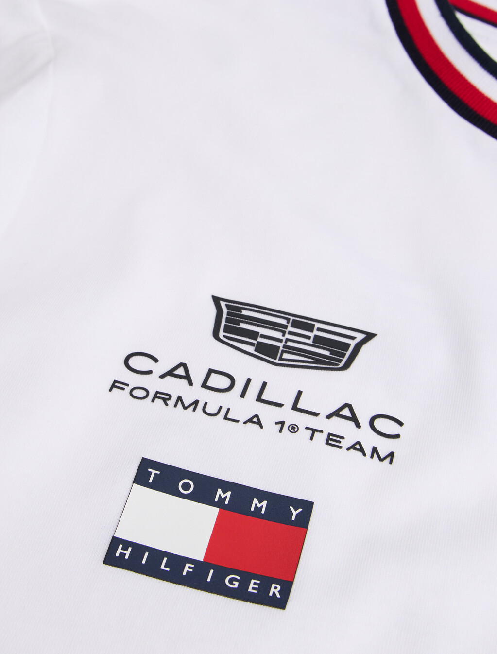 TH x Cadillac Formula 1&reg; Team Replica T-Shirt, White, hi-res