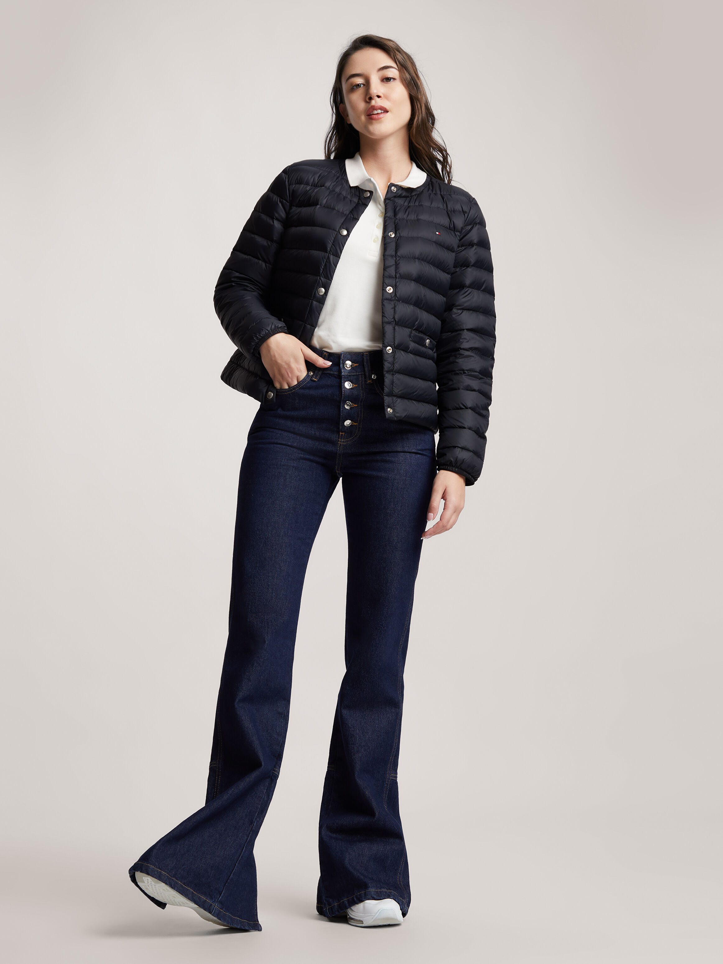 Tommy hilfiger lightweight deals down quilted jacket