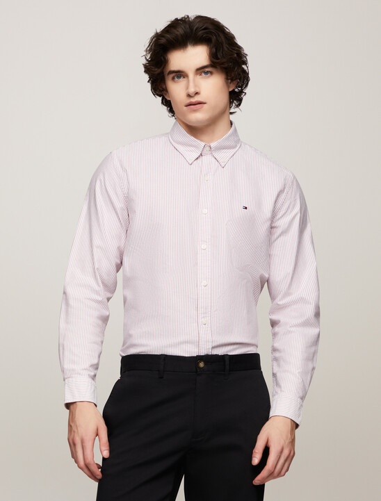 Stripe Organic Cotton Oxford Shirt