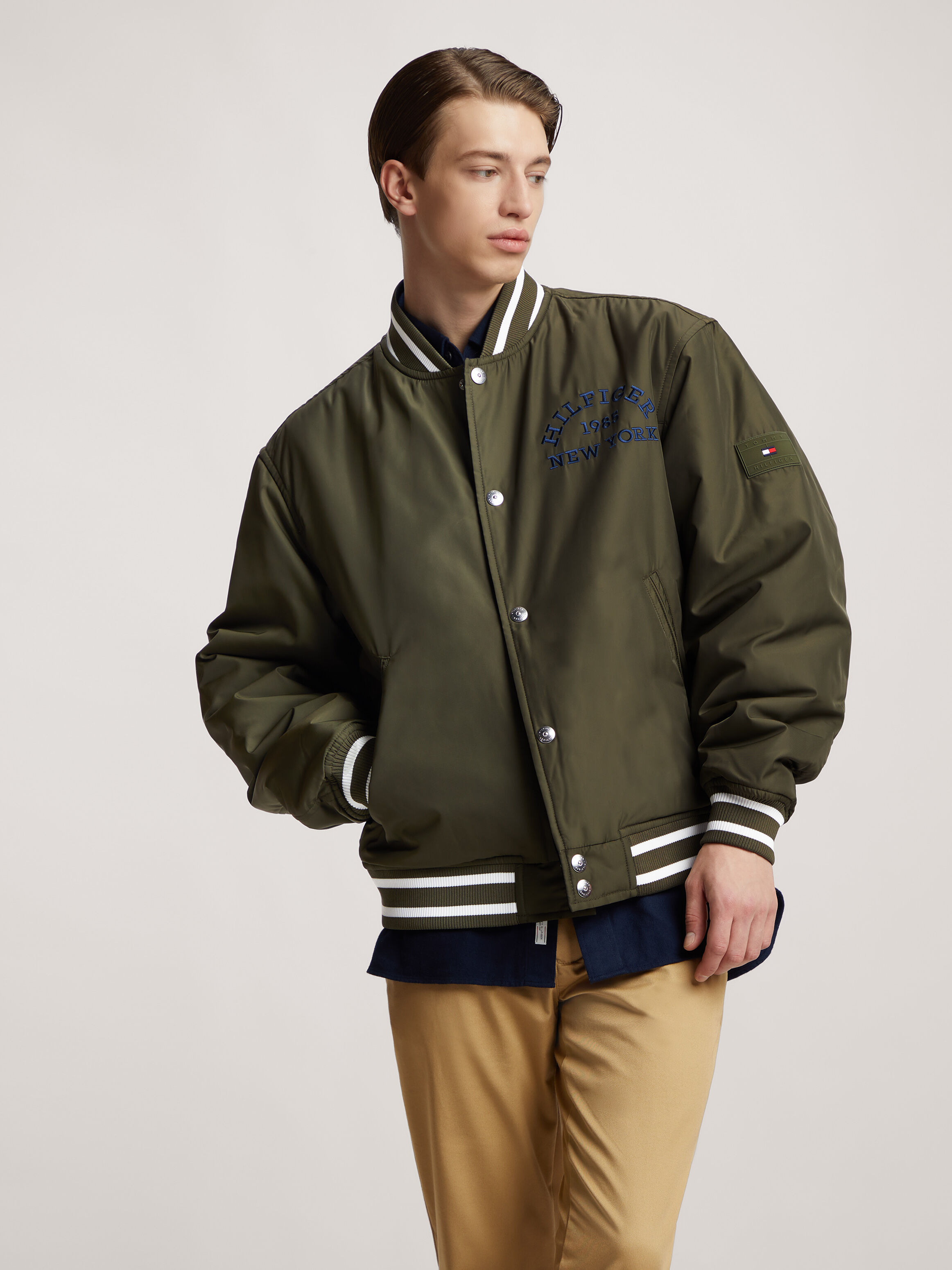 Tommy jeans bomber jacket mens sale