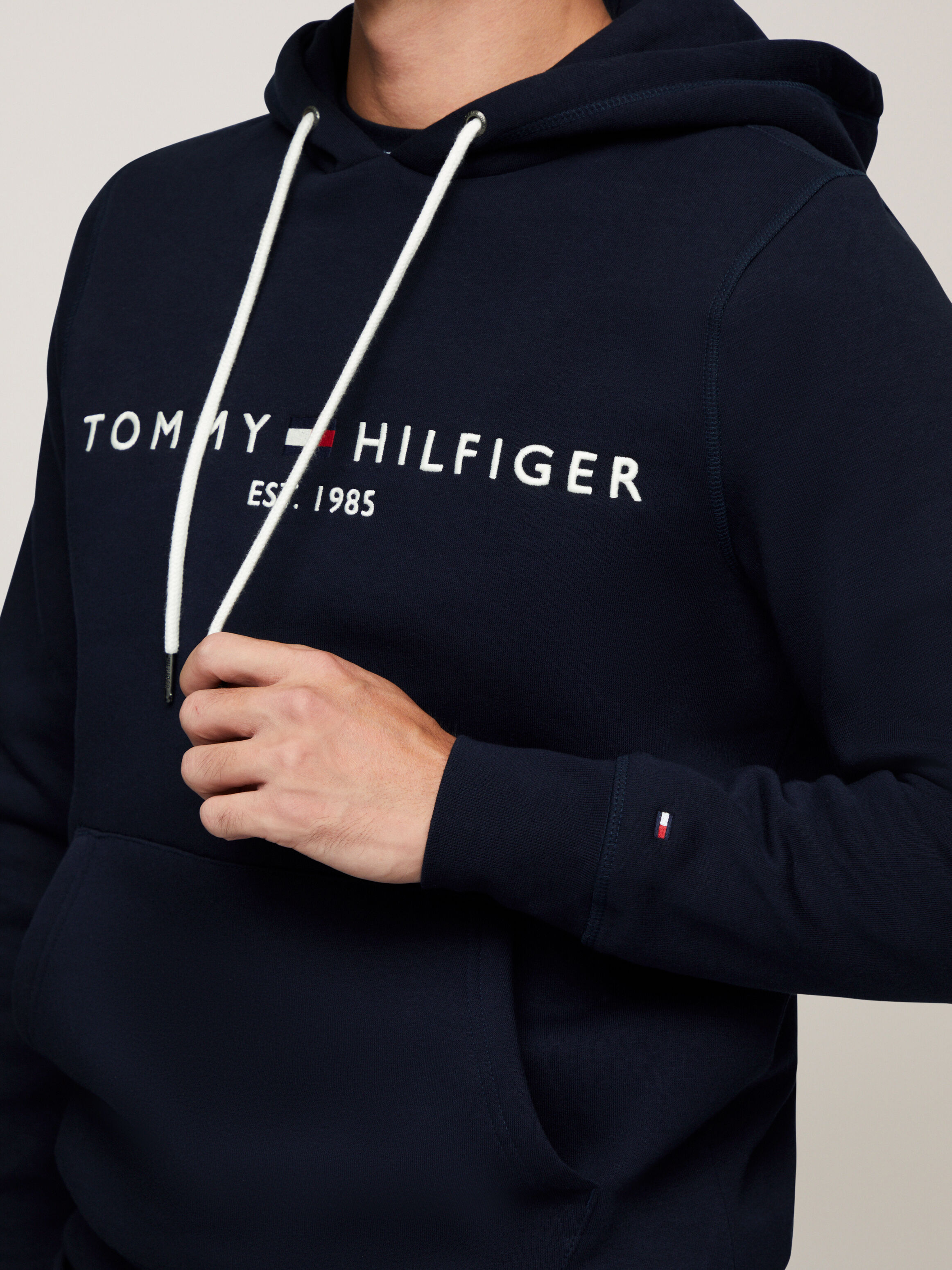 Essential Logo Hoodie blue Tommy Hilfiger Taiwan