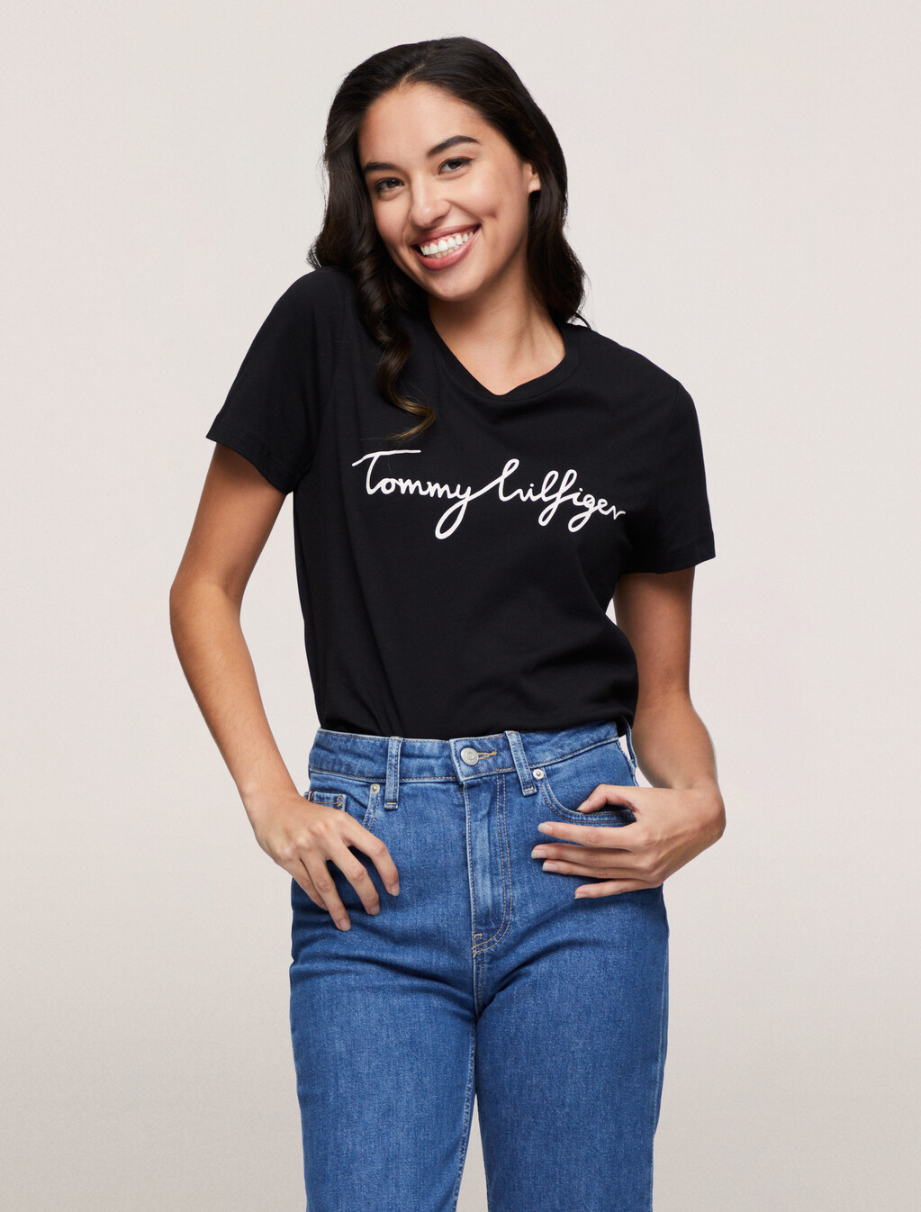 Heritage Logo T-Shirt, MASTERS BLACK, hi-res