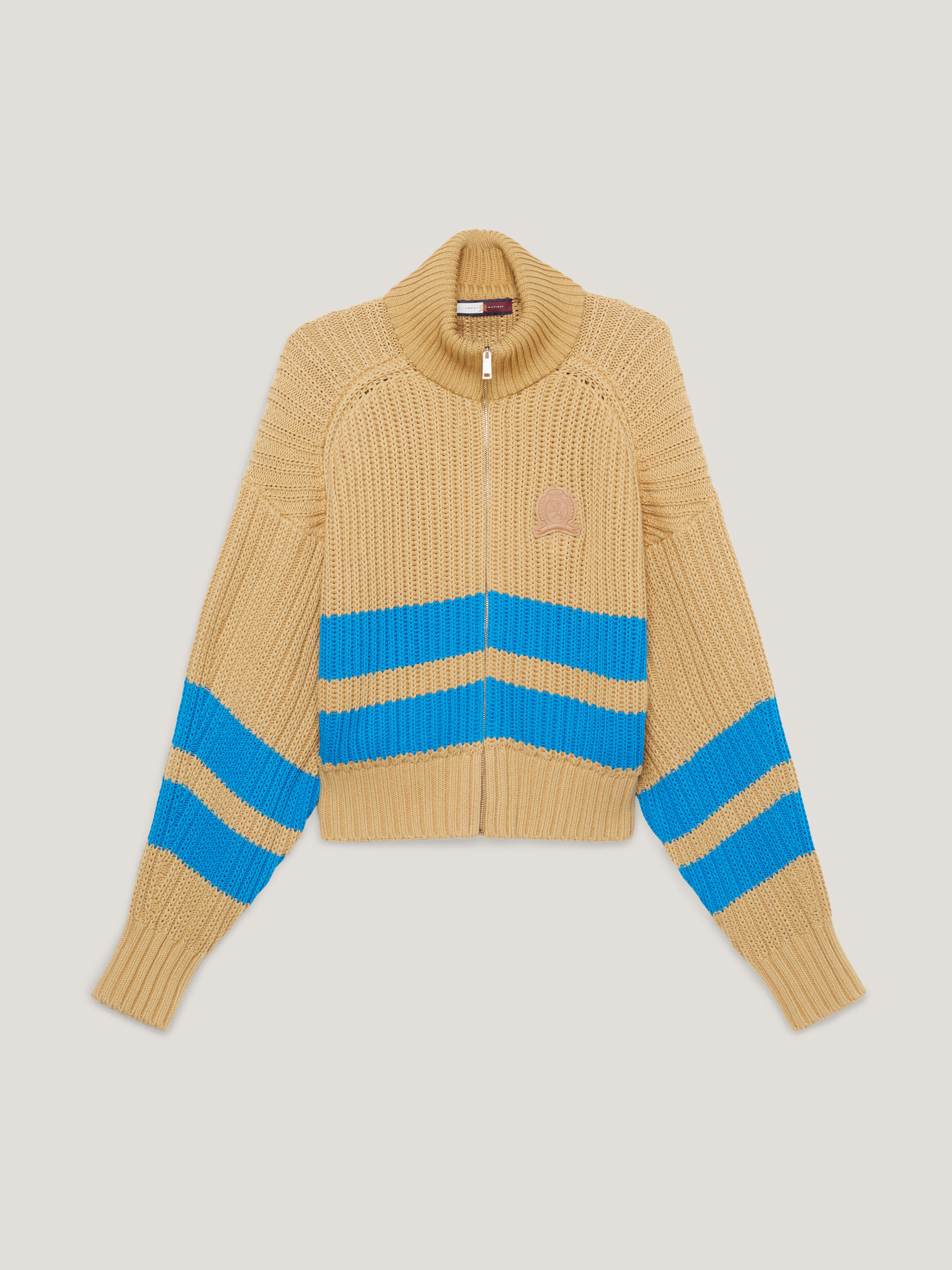 Tommy hilfiger zip best sale cardigan