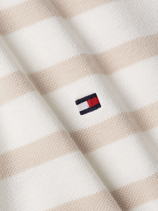 1985 Regular Stripe Cotton Pique Polo