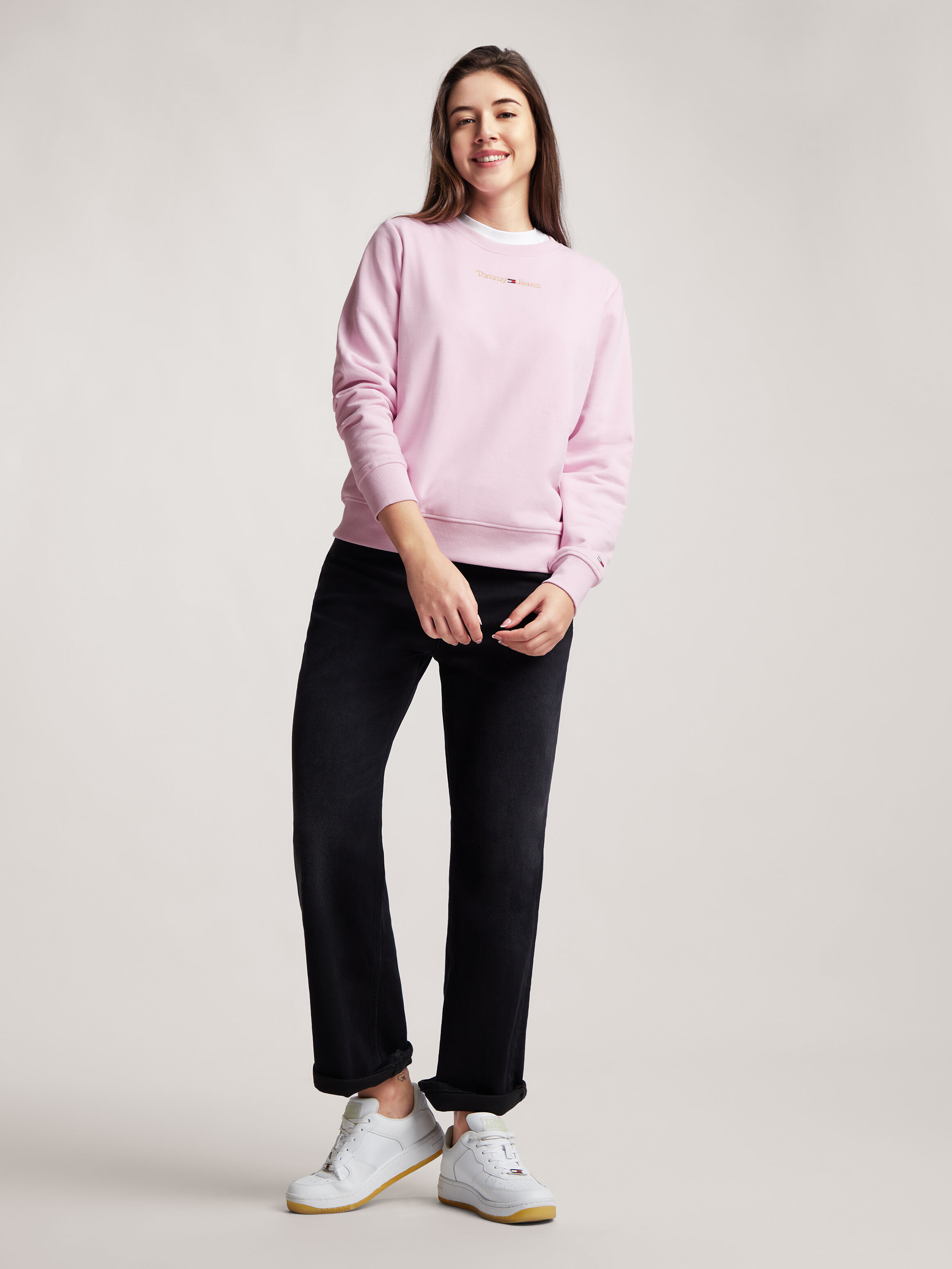 Womens hotsell pink sweatshirt
