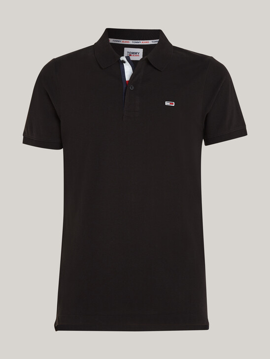 Tommy Jeans Flag Slim Polo