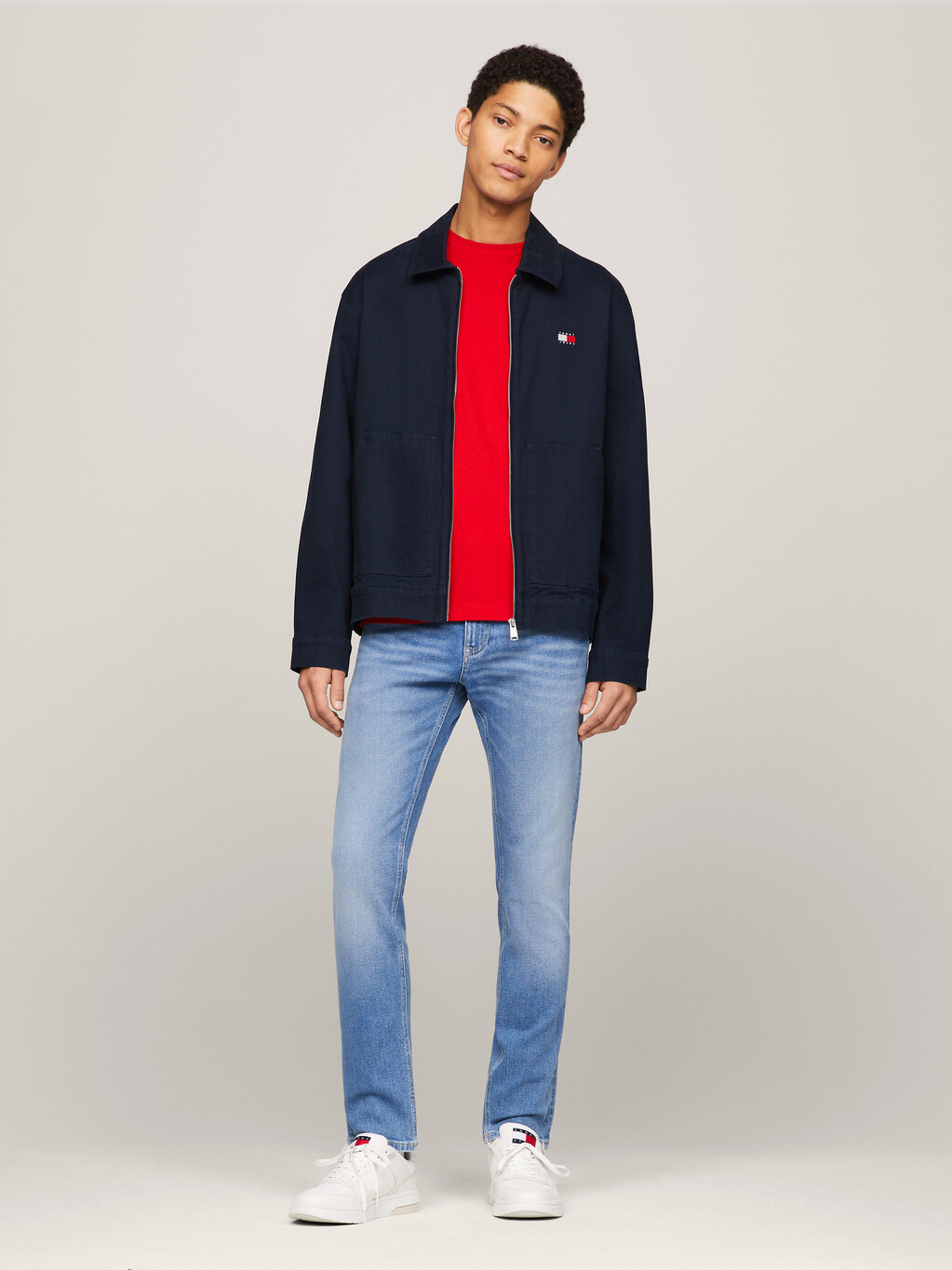 Scanton Slim Faded Jeans, Denim Light, hi-res