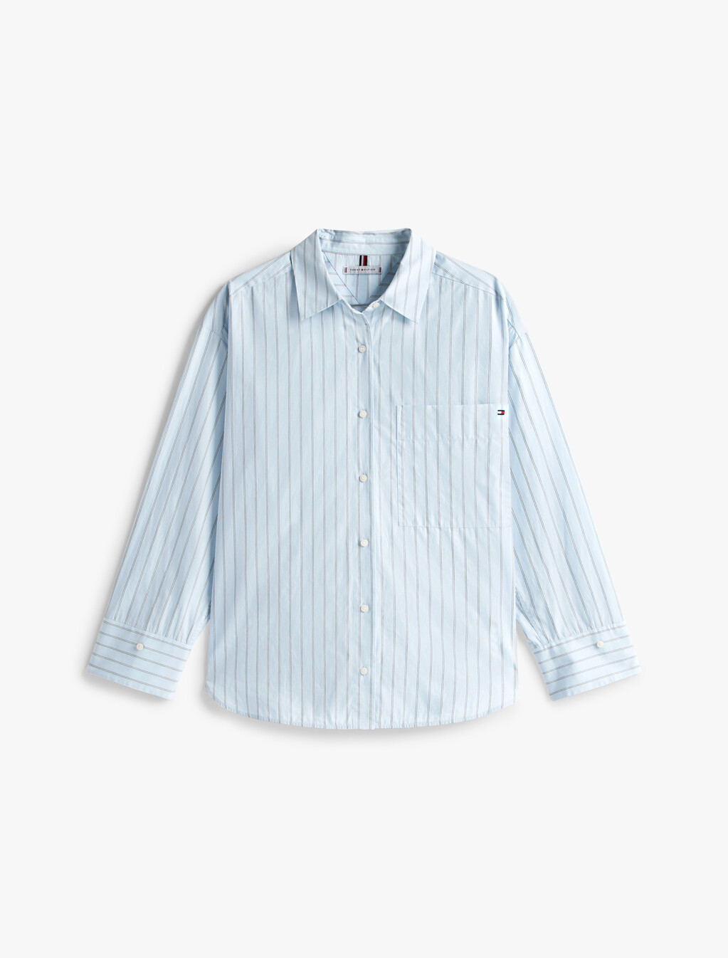 IM AF ESS PPLN NW ESTxtrd Thn Stp/, Textured Thin Stp/ Breezy Blue, hi-res