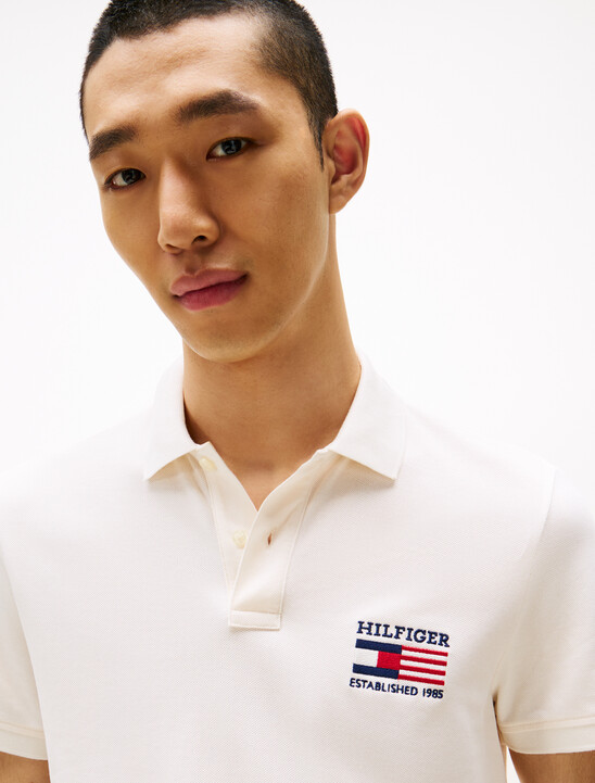 Hilfiger 旗幟 Polo 衫