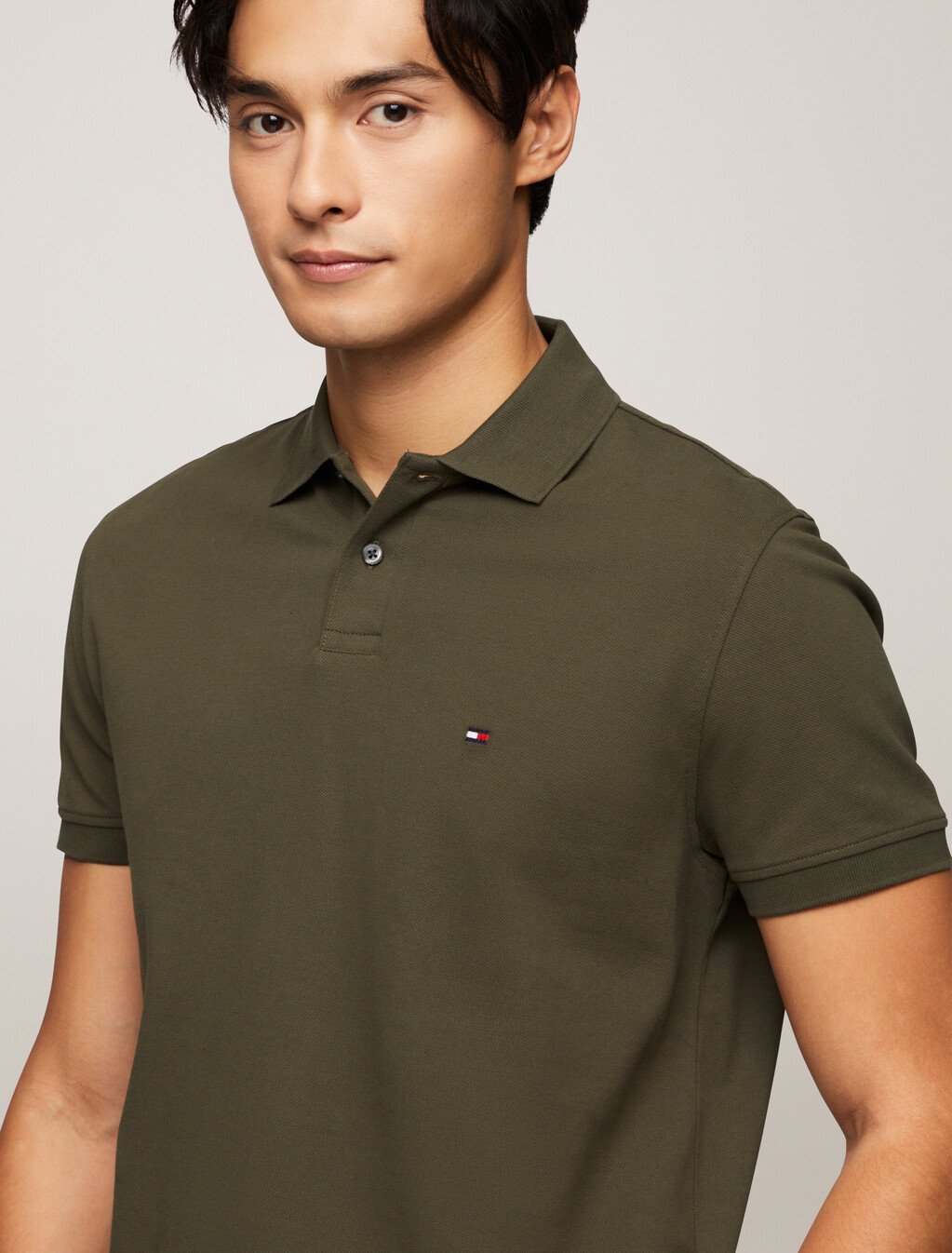 1985 標準版型 Polo 衫, Army Green, hi-res