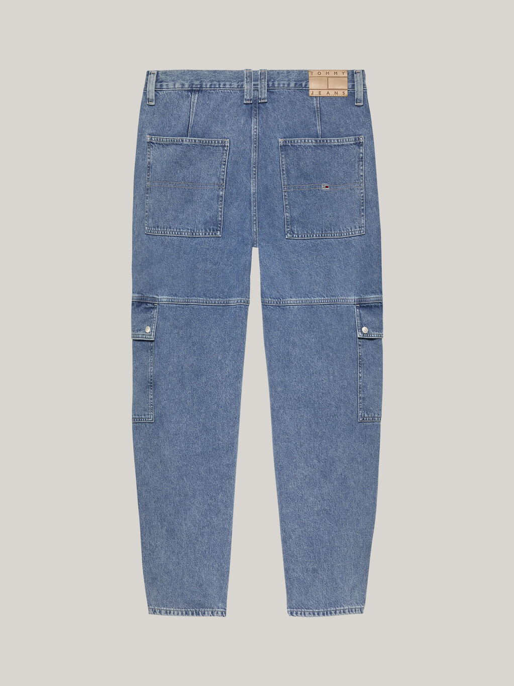 Isaac Relaxed Taper Utility Jeans, Denim Medium, hi-res