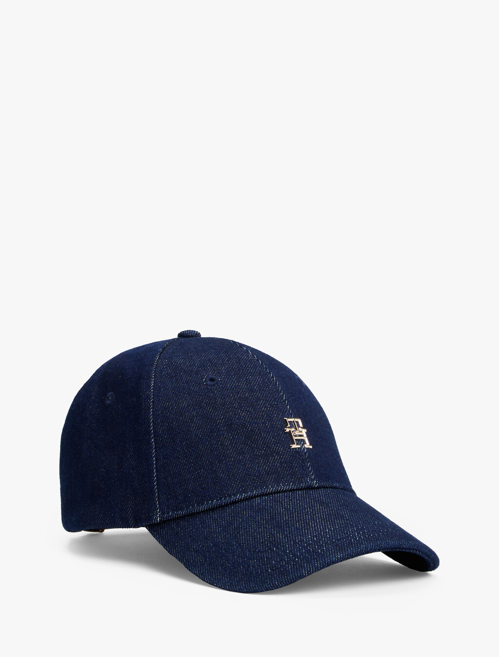 Chic Denim Baseball Cap, Denim, hi-res
