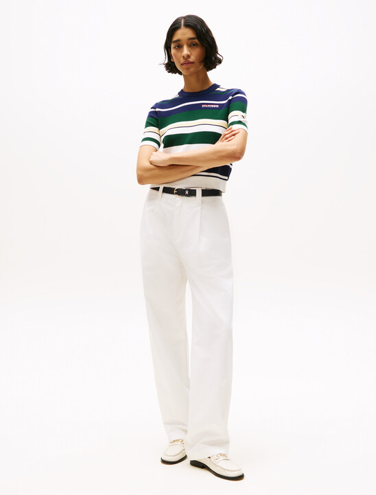 Hilfiger Sailing 航海風短袖毛衣