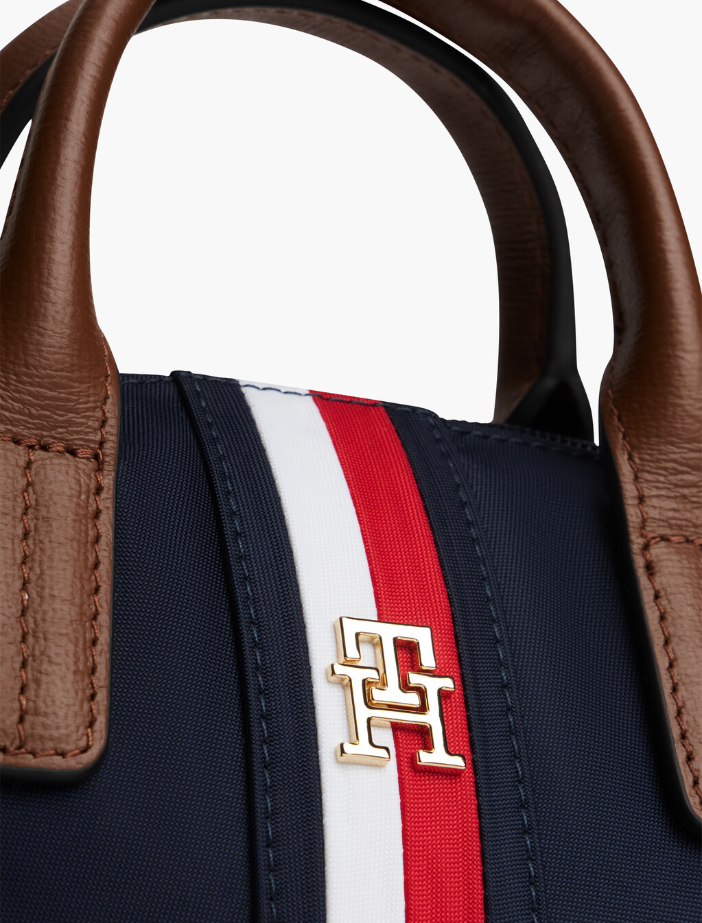 Popette Global Stripe Crossbody Tote Bag, Space Blue, hi-res