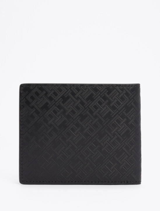 TH Monogram零錢口袋皮革短夾