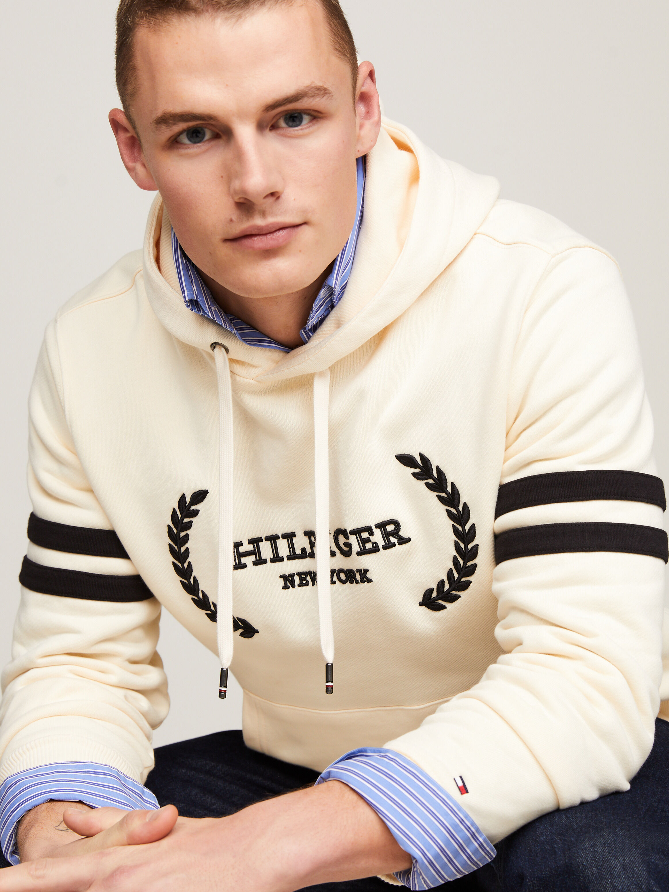 Tommy hilfiger hotsell hoodie fleece