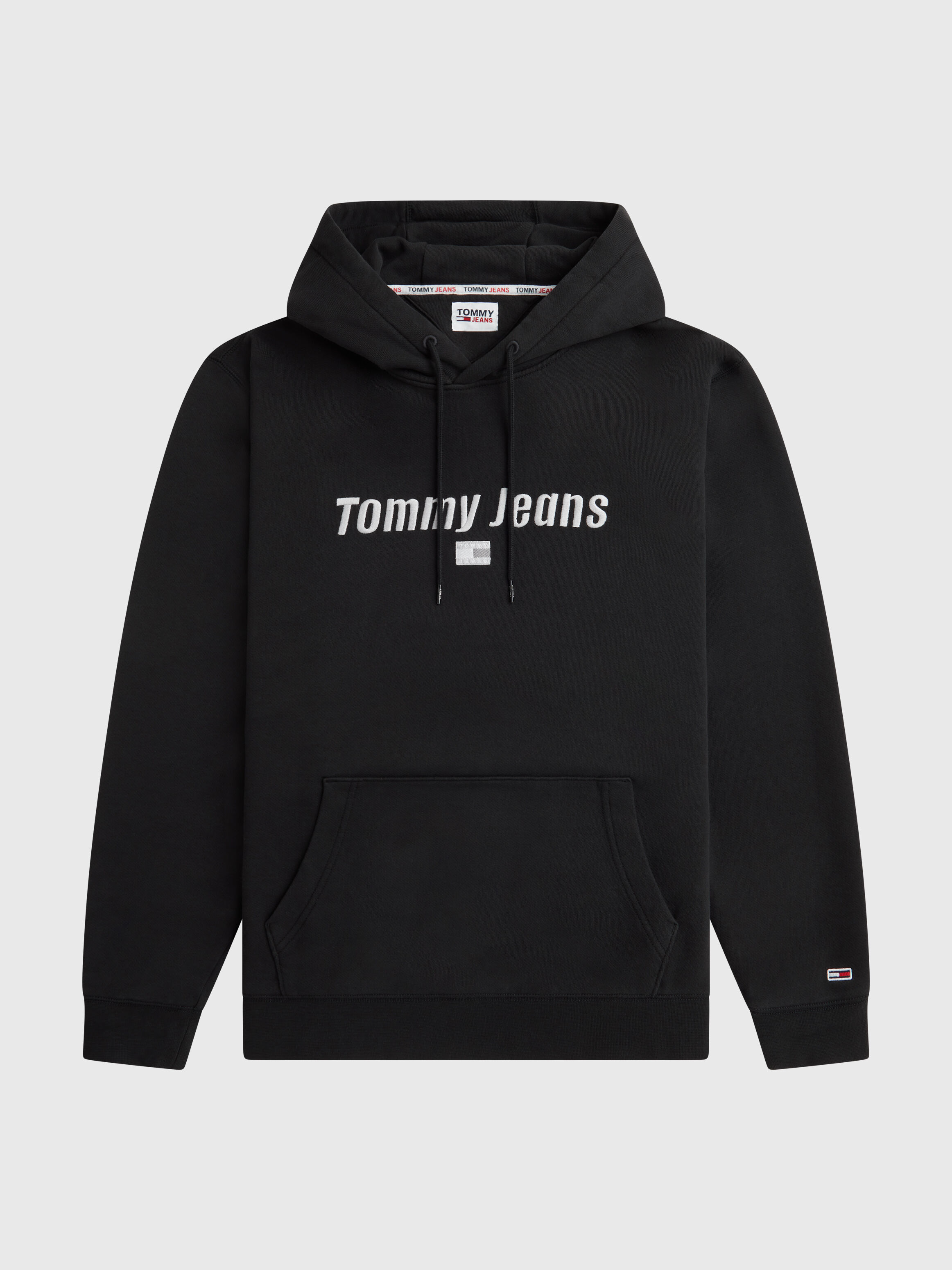 Tommy hilfiger logo 2025 sweatshirt black