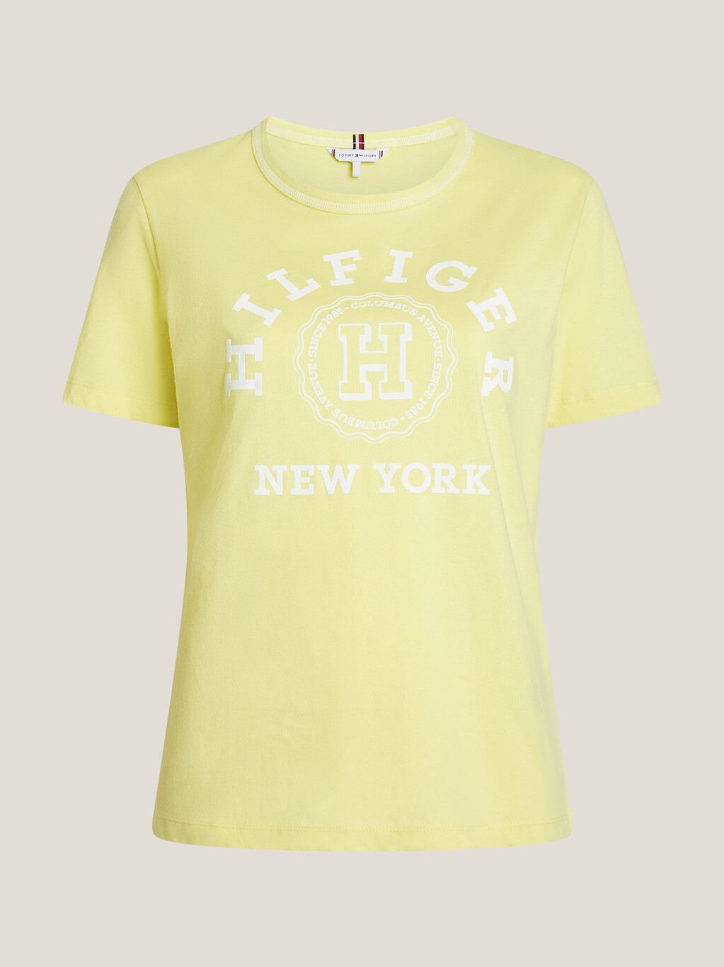 Hilfiger 學院風 T 恤, Yellow Tulip, hi-res