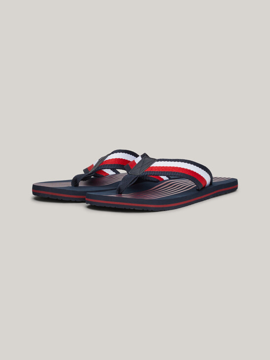 Signature Tape Strap Flip-Flops