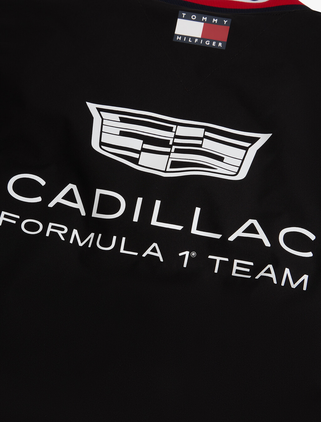 TH x Cadillac Formula 1&reg; 車隊復刻版棒球外套, Black, hi-res