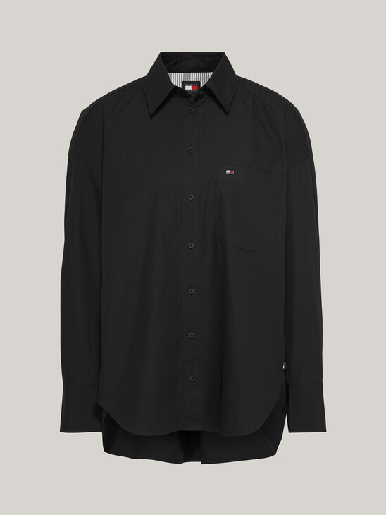 Oversized Script Logo Overshirt