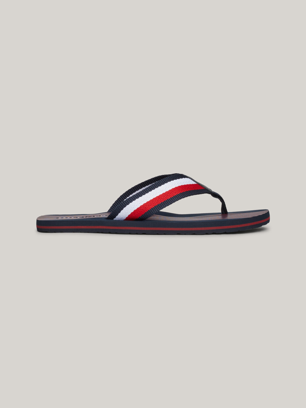 Signature Tape Strap Flip-Flops, Desert Sky, hi-res