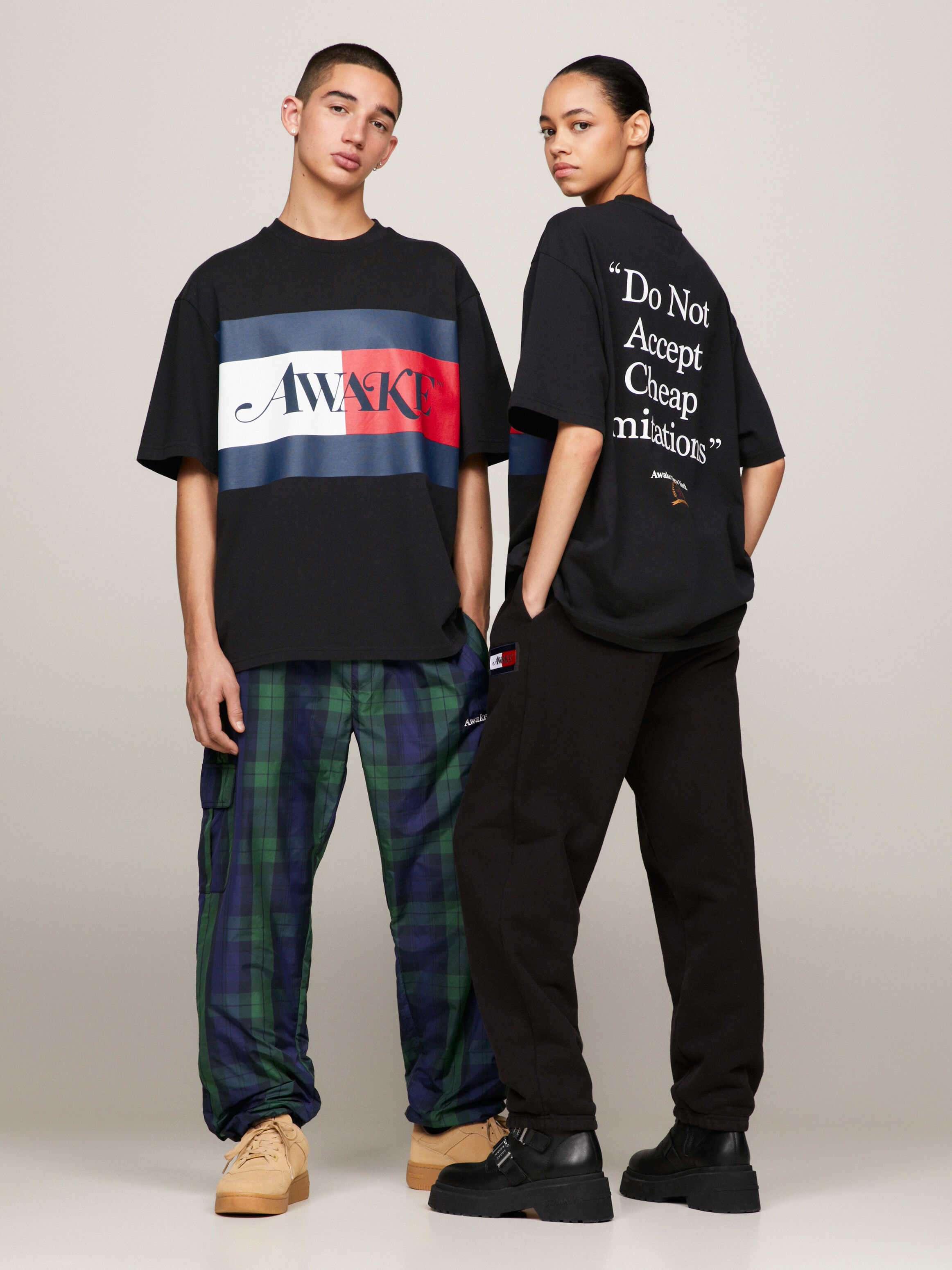 Tommy X Awake NY Back Slogan Relaxed T Shirt Tommy Hilfiger Taiwan