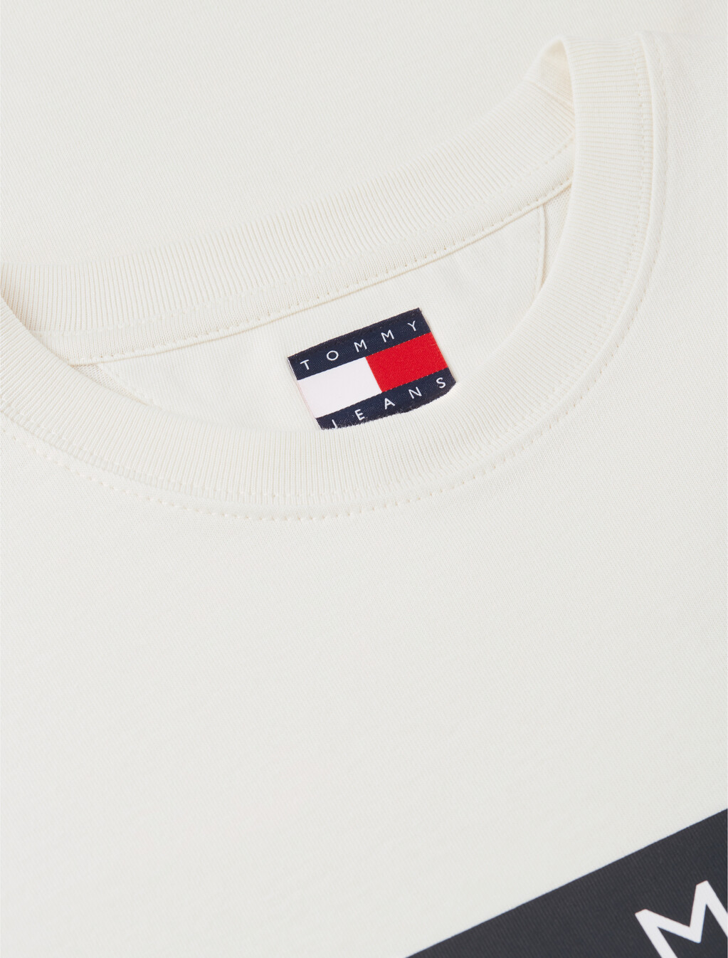 Flag Badge Crew Neck T-Shirt, Calico, hi-res