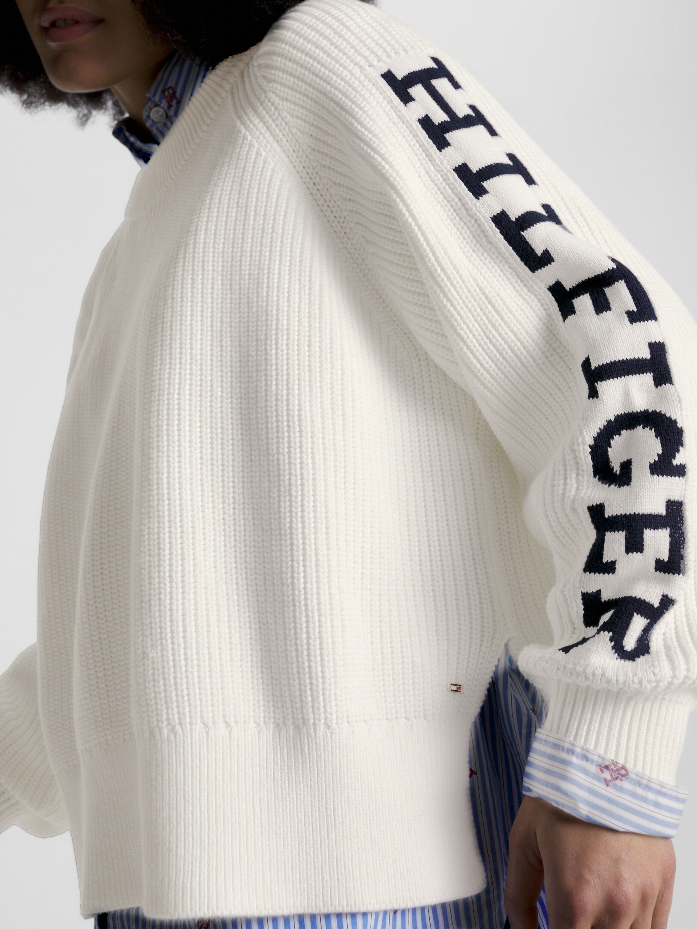 Tommy hilfiger ribbed sweater online