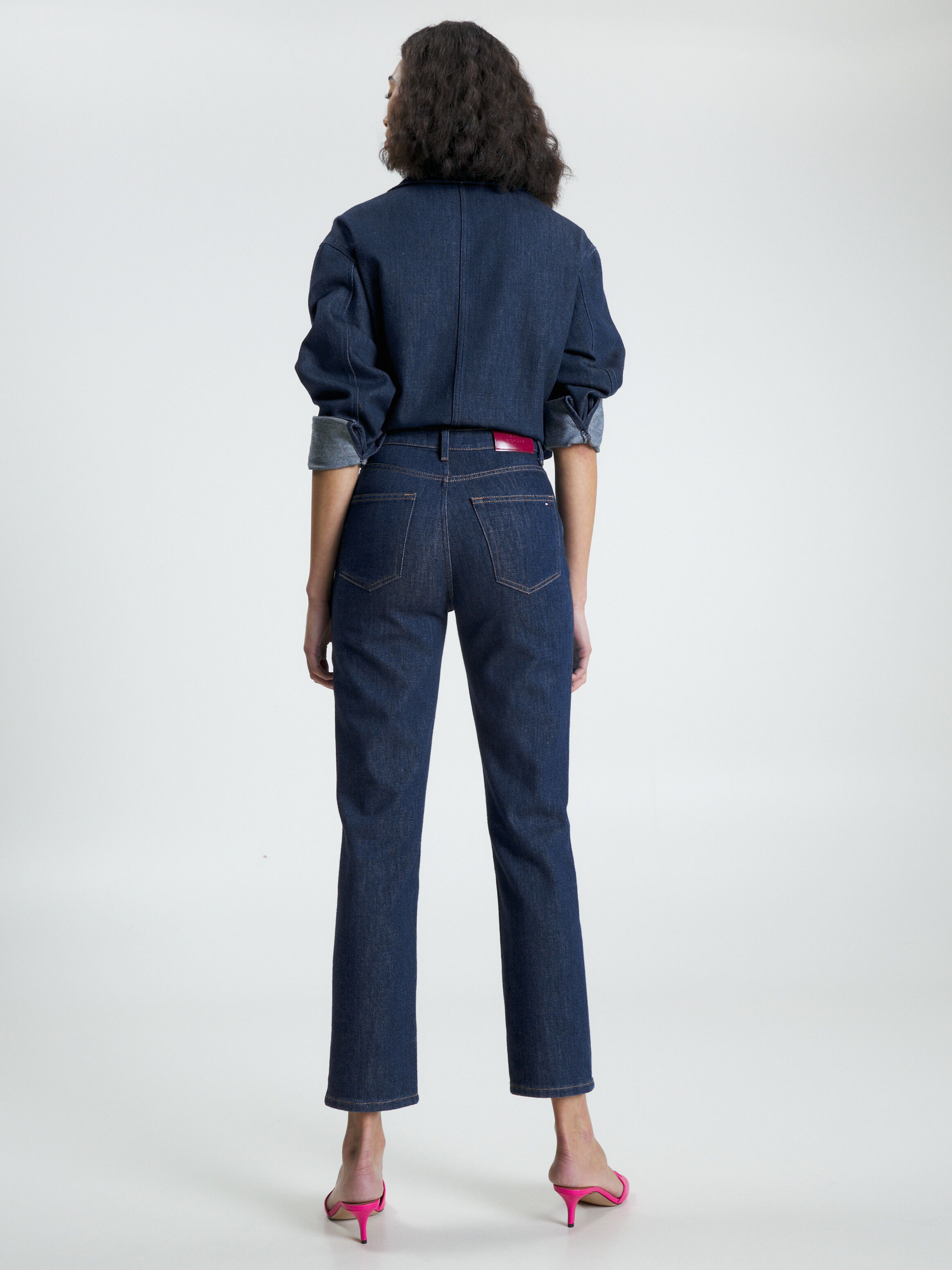 Classics High Rise Straight Jeans Tommy Hilfiger Taiwan