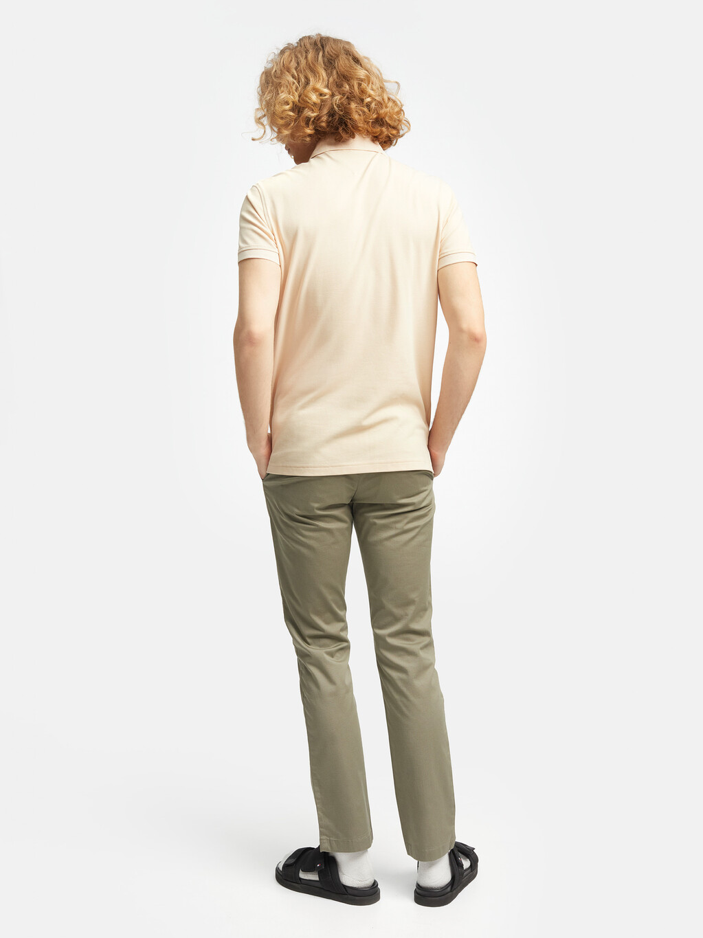 1985 Collection Slim Fit Polo, Tuscan Beige, hi-res